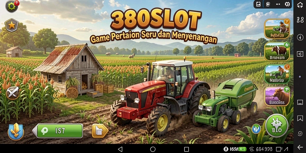 Gameplay seru di 380SLOT dengan pertanian virtual yang menyenangkan.