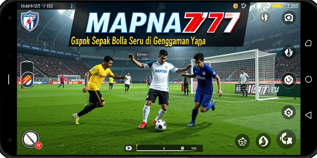 Tampilan seru gameplay sepak bola di MAPNA777.