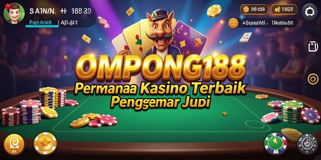 Gambaran gameplay menarik dari OMPONG188 di aplikasi Kasino.