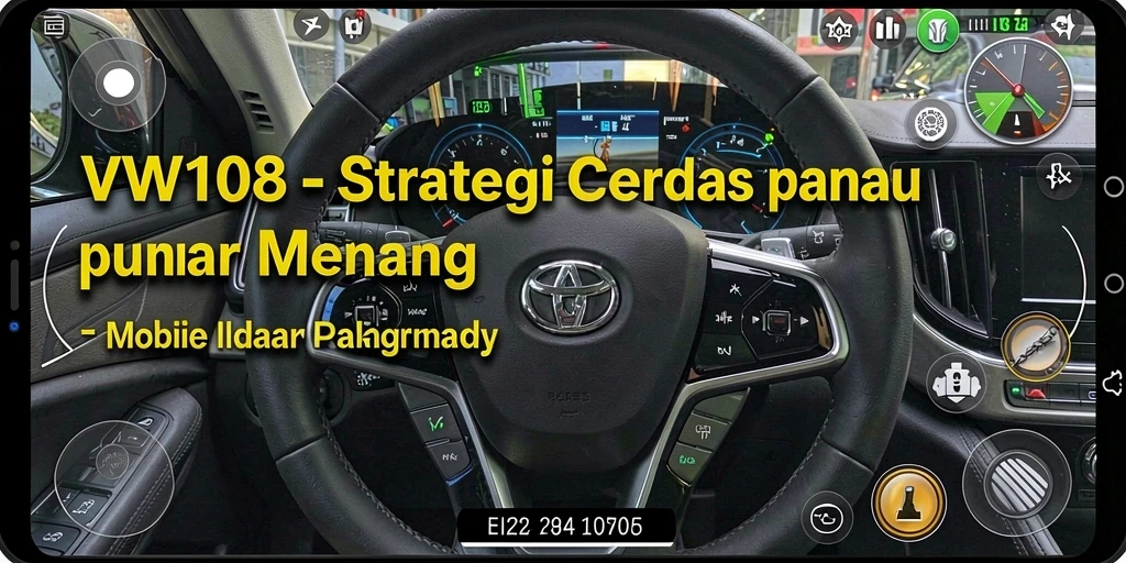 Screenshot gameplay VW108 menampilkan pertempuran strategis yang mendebarkan.